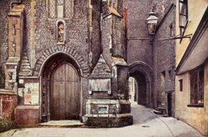 St John Maddermarket Church Alley (színes litó)