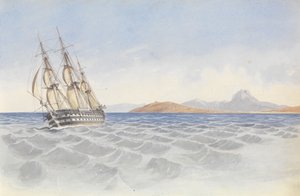 HMS "Bellerophon" a Karthágó-foknál, 1852. április 26.