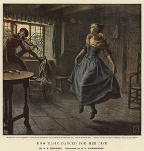 Hogyan táncolt Elsie az életéért alkotó: George Percy Jacomb-Hood