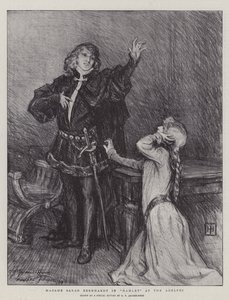 Madame Sarah Bernhardt a Hamletben az Adelphiben