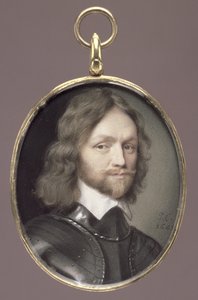 Henry Ireton tábornok (1611-51) parlamenti tábornok és Írország lordhelyettese (wc pergamenre, kártyán)
