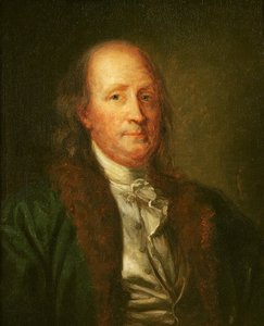 Benjamin Franklin (1706-90) portréja