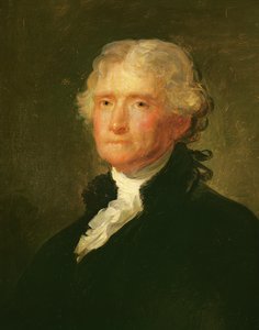 Thomas Jefferson portréja Gilbert Stuart (1755-1828) festménye után