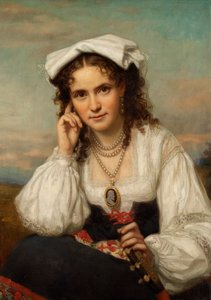 Vinnie Ream, kb. 1870. alkotó: George Peter Alexander Healy