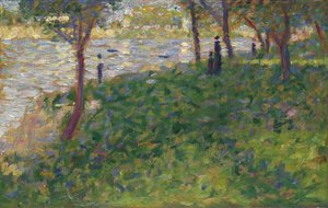 Tanulmány a La Grande Jatte számára, 1884-1885