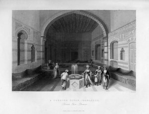 Török díván, Damaszkusz, Szíria, 1841.