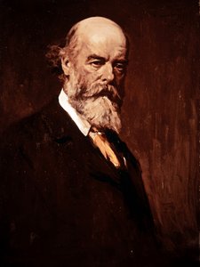 Sir Oliver Joseph Lodge portréja