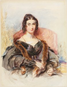 Női portré, c. 1830-1835. alkotó: George Richmond