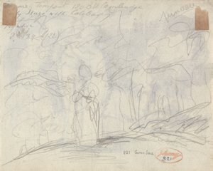 Egy kislány a ligetben alkotó: George Romney