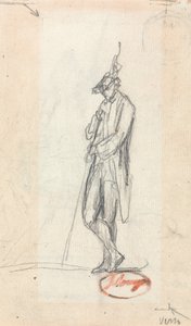 Álló férfi alak alkotó: George Romney