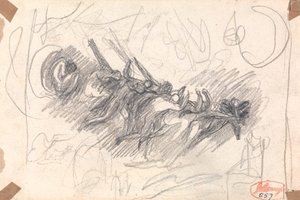 A Krisztus megkísértésében szereplő démonok megtámadása alkotó: George Romney