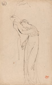 Fogoly vagy csüggedt nő: Esetleg Andromache alkotó: George Romney