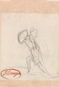 Töltő figura pajzzsal alkotó: George Romney