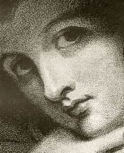 Emma, Lady Hamilton részlete, John Jones metszetében, Alfred Whitman „The Print-Collector