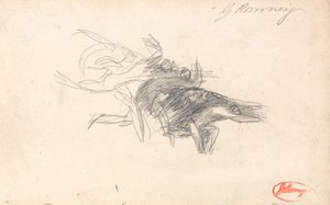 Az ördögök Krisztus megkísértésében alkotó: George Romney