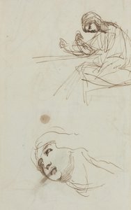Alakrajzok [hátoldal] alkotó: George Romney