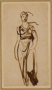 Egy nő alakja alkotó: George Romney