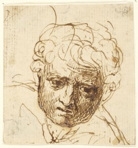 Egy fiú feje alkotó: George Romney