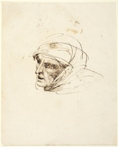 Egy nő feje alkotó: George Romney