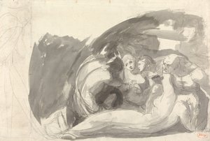 Howard börtönlátogatása alkotó: George Romney