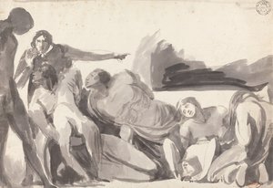Howard börtönlátogatása alkotó: George Romney