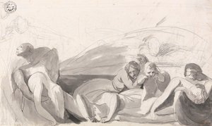 Howard börtönlátogatása alkotó: George Romney