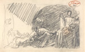 Howard börtönlátogatása alkotó: George Romney