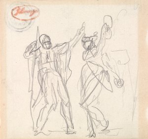 Jeptha és lánya alkotó: George Romney