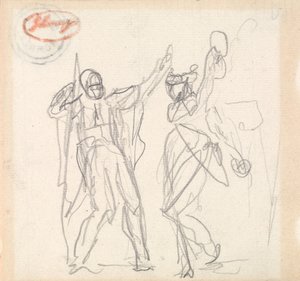 Jeptha és lánya alkotó: George Romney