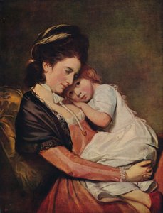 Mrs. Johnstone és fia, 1775-1780, 1915
