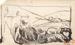 Börtön jelenet alkotó: George Romney
