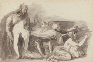 Börtönjelenet alkotó: George Romney