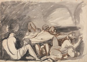 Börtönjelenet alkotó: George Romney