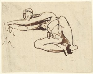 Fekvő alak alkotó: George Romney