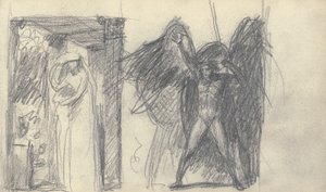 Vázlatfüzet rajz alkotó: George Romney