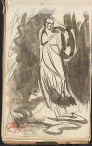 Álló női alak alkotó: George Romney