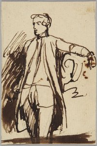 Álló férfi alak alkotó: George Romney