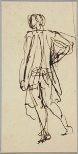 Álló férfi alak alkotó: George Romney