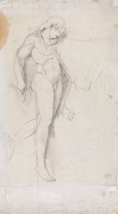 Álló férfi akt alkotó: George Romney