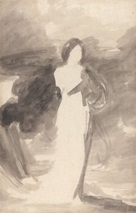 Tanulmány egy álló hölgyről alkotó: George Romney
