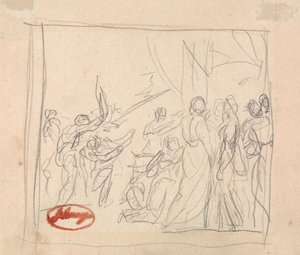 A balul sült el a krokett-meccs alkotó: George Romney