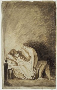 A festészet eredete alkotó: George Romney