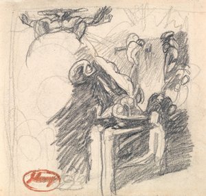 Krisztus megkísértése alkotó: George Romney