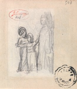 Nő és két gyermek alkotó: George Romney