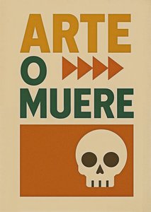 Art or Die-Spanish alt 2,, 2024 (akril, vászon)