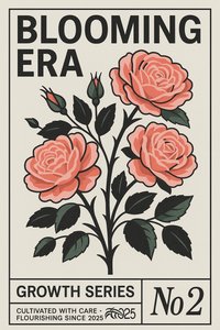 Virágzó korszak, 2025 (akril, vászon) alkotó: George Rosaly