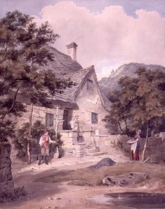 Tintern, Monmouthshire (akvarell papíron)