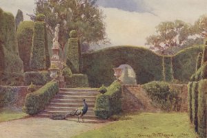 The Terrace, Brockenhurst alkotó: George Samuel Elgood