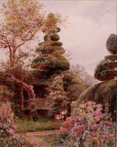 Yew Arbour, Polhill alkotó: George Samuel Elgood
