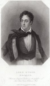 Lord Byron portréja